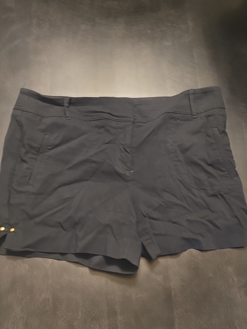 Thalia Sodi Navy Women's Tailored Shorts